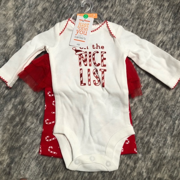 newborn girl christmas